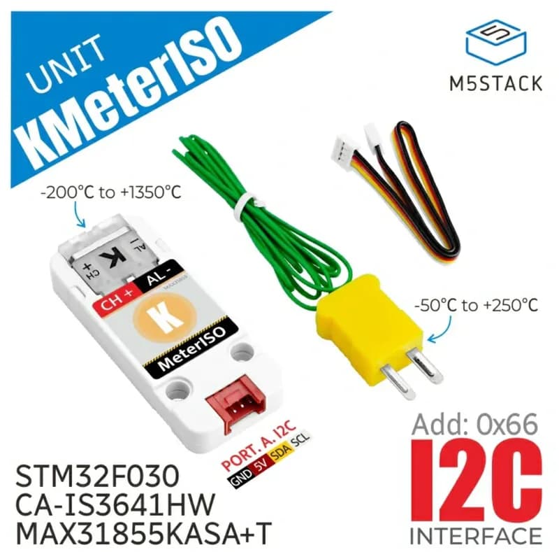 M5Stack MAX31855 Кмометр K