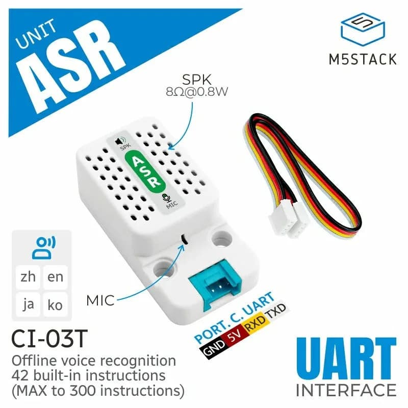 M5Stack ASR - CI-03T