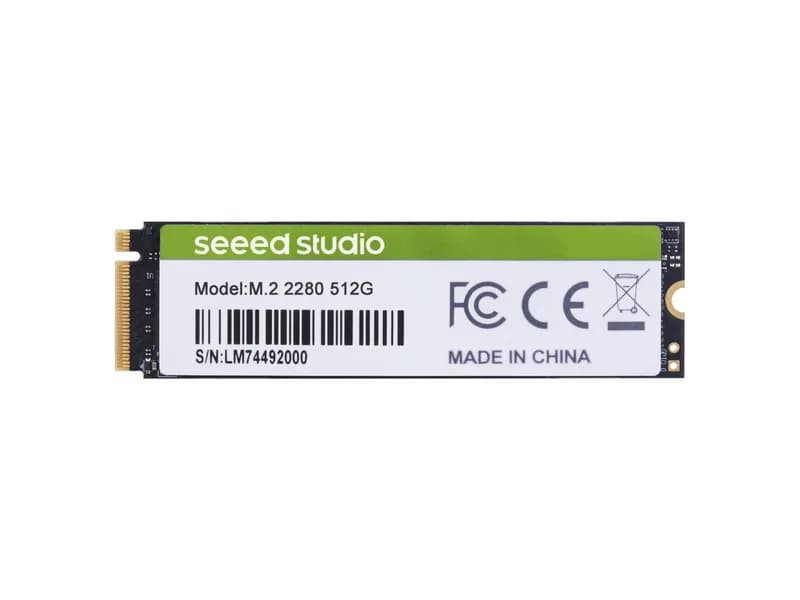 Внутренний твердотельный накопитель NVMe M.2 PCle Gen3x4 2280, 512 ГБ