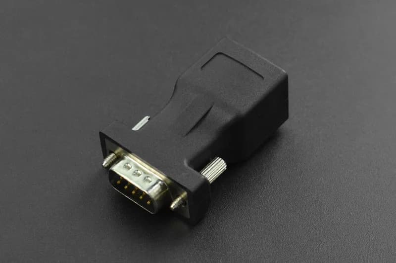 Переходник DB9 «папа» — «мама» RJ45