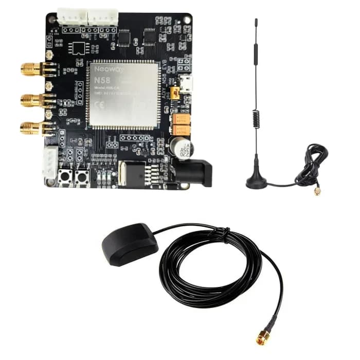 N58 Оценочная плата Bluetooth с антеннами GPS, GNSS и LTE