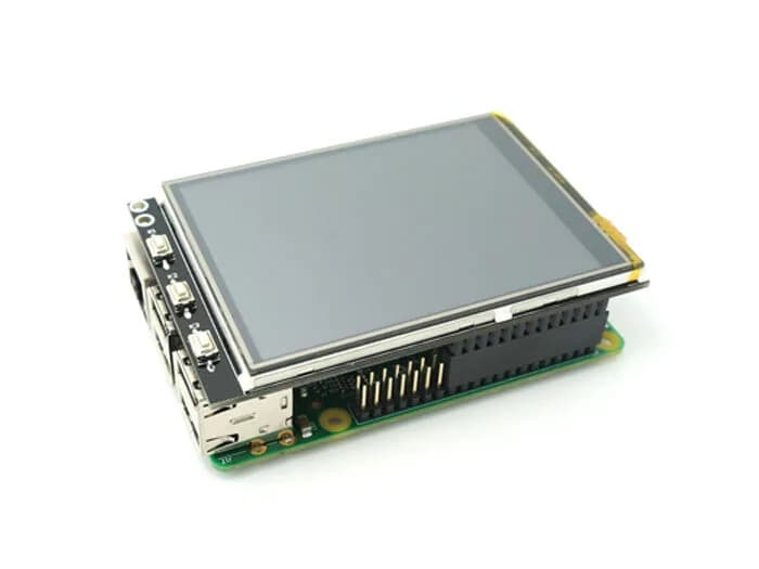 Raspberry Pi 3,2-дюймовый сенсорный дисплей с 8 выдвижными разъемами