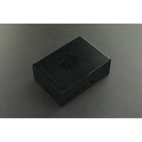 Металлический корпус с радиатором и вентилятором для Raspberry Pi 4 Model B