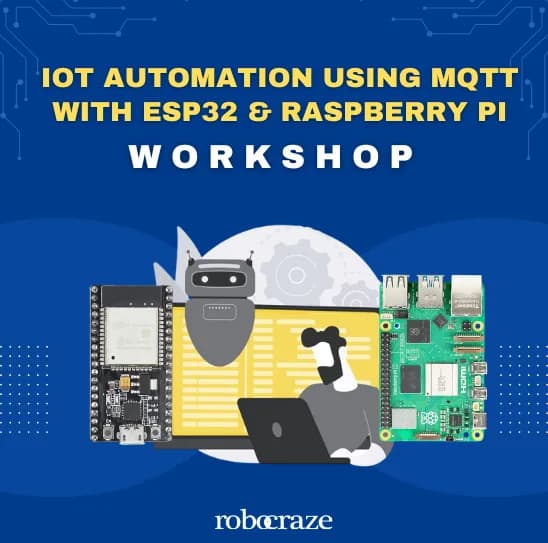 Автоматизация Интернета вещей с использованием MQTT с ESP32 и Raspberry Pi (7 и 21 декабря 2024 г.)