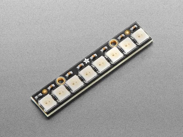 NeoPixel Stick - RGB-светодиод 8 x 5050 со встроенными драйверами