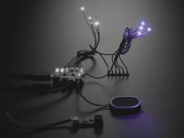 Pimoroni Tiny FX W - Стартовый набор беспроводных светодиодных эффектов