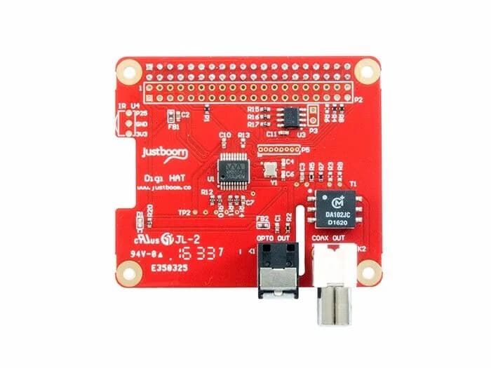 JustBoom Digi HAT для Raspberry Pi
