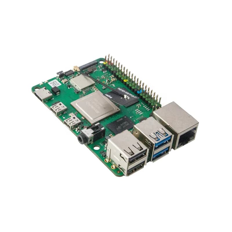 52Pi ROCK 4 Модель C + 4 ГБ Одноплатный компьютер Rockchip RK3399-T Arm Cortex-A72 + Cortex-A53