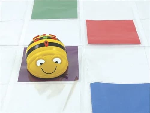 Прозрачный карманный коврик (4x6) для Bee-Bot и Blue-Bot