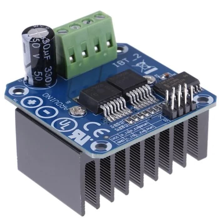 BTS7960B 43A Драйвер двигателя с H-мостом