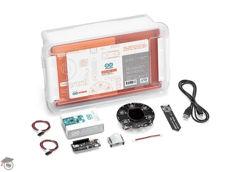 Комплект Arduino EDU Explore IoT, версия 2 с перезаряжаемой батареей (12 шт.)
