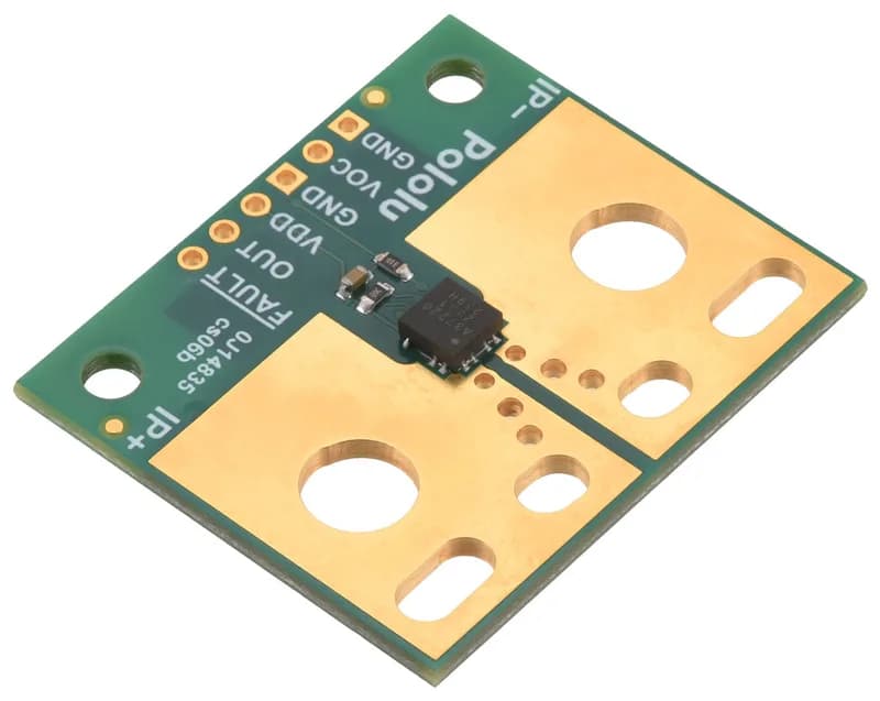ACS37220LEZATR-100B3 Датчик тока, большой держатель -100А до +100А, 3,3В