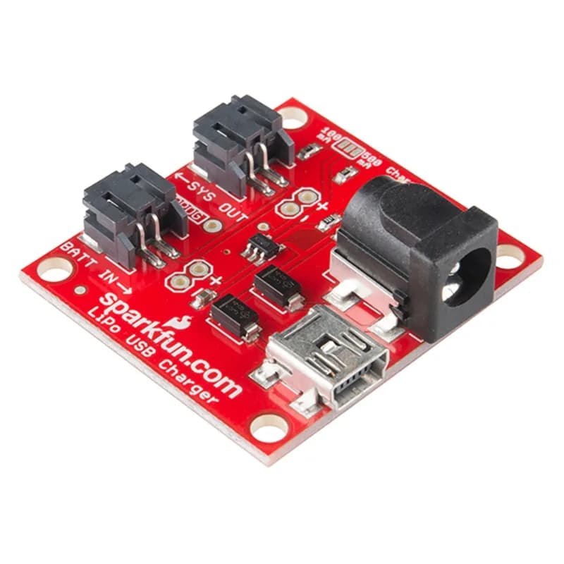 Зарядное устройство SparkFun USB LiPoly - одноэлементное