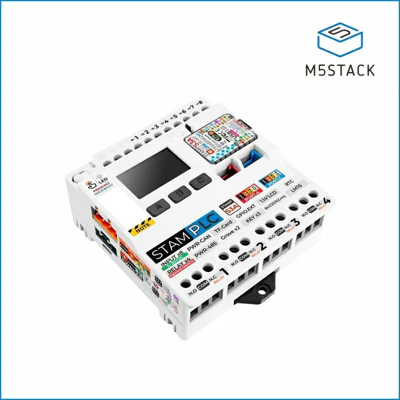 Контроллер StamPLC с M5StampS3