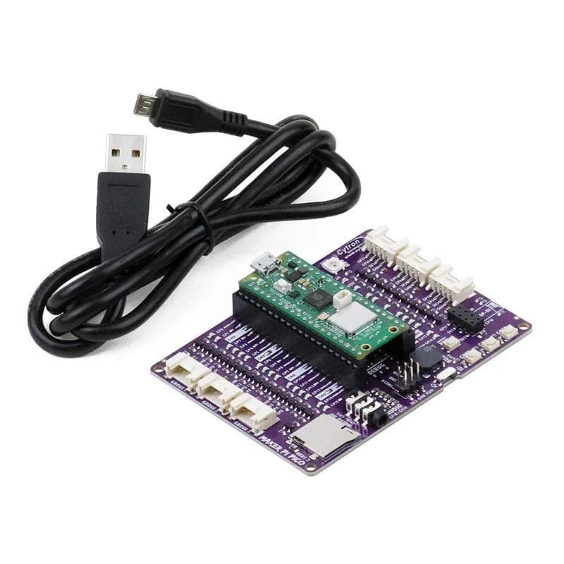 База Maker Pi Pico с Pico 2 WH: упрощение Pi Pico для начинающих