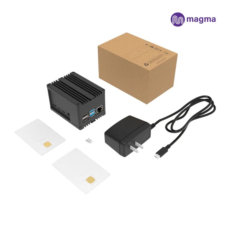 Комплект Raspberry Pi для частного LTE/5G (MagmaCore Inside) | Шлюз 5G AGW с открытым исходным кодом на базе Magma на Raspberry Pi4 для разработчиков