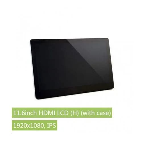 11,6-дюймовый ЖК-дисплей HDMI (H) (с чехлом), 1920x1080 IPS
