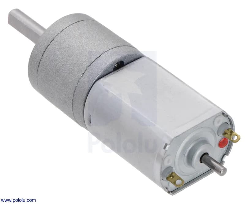488:1 Металлический мотор-редуктор 20Dx46L мм 12V CB с удлиненным валом двигателя
