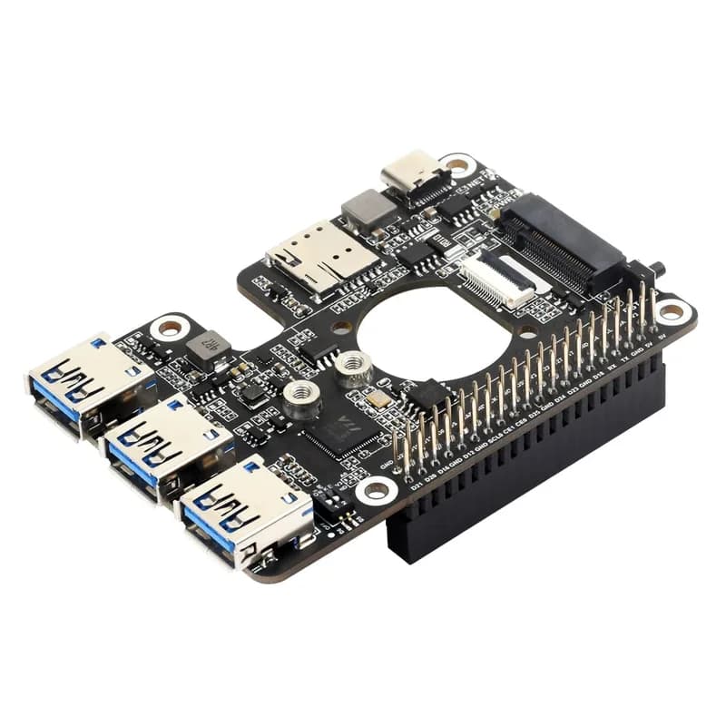 Шляпа M.2 4G/5G USB 3.2 для Raspberry Pi 5