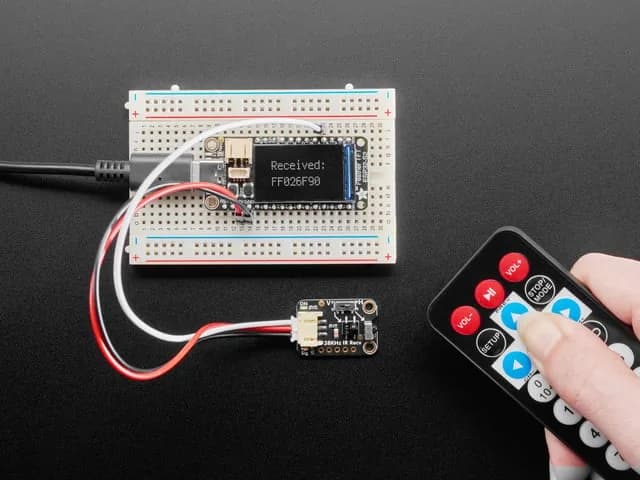 Инфракрасный ИК-приемник Adafruit дистанционного управления - STEMMA JST PH 2 мм