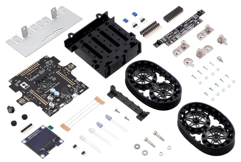 Комплект робота Zumo 32U4 OLED (без двигателей)