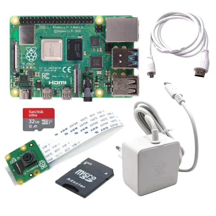 Комплект компьютерного зрения Raspberry Pi 4B 4 ГБ
