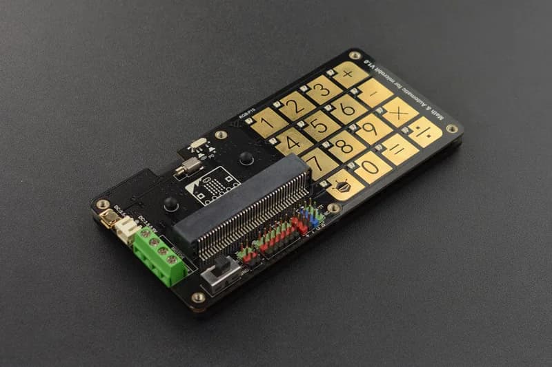 micro:Touch Keyboard — математическая и автоматическая сенсорная клавиатура для micro:bit