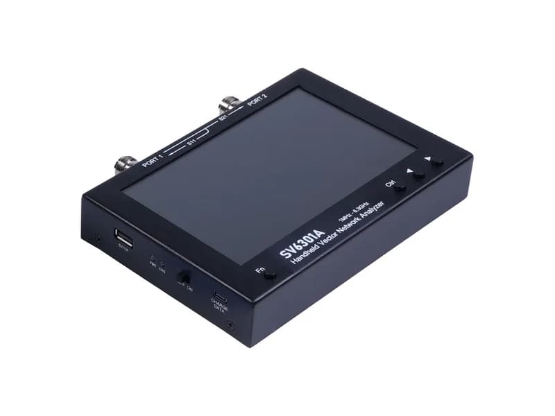 Chelegance JNCRadio SV6301A – 6,3G VNA С 7-дюймовым ЦАП, СЕНСОРНЫМ ЭКРАНОМ CITIVE, выходная мощность -40 дБм ~ -10 дБм, входная мощность -100 дБм (МАКС), TF-карта 8 ГБ