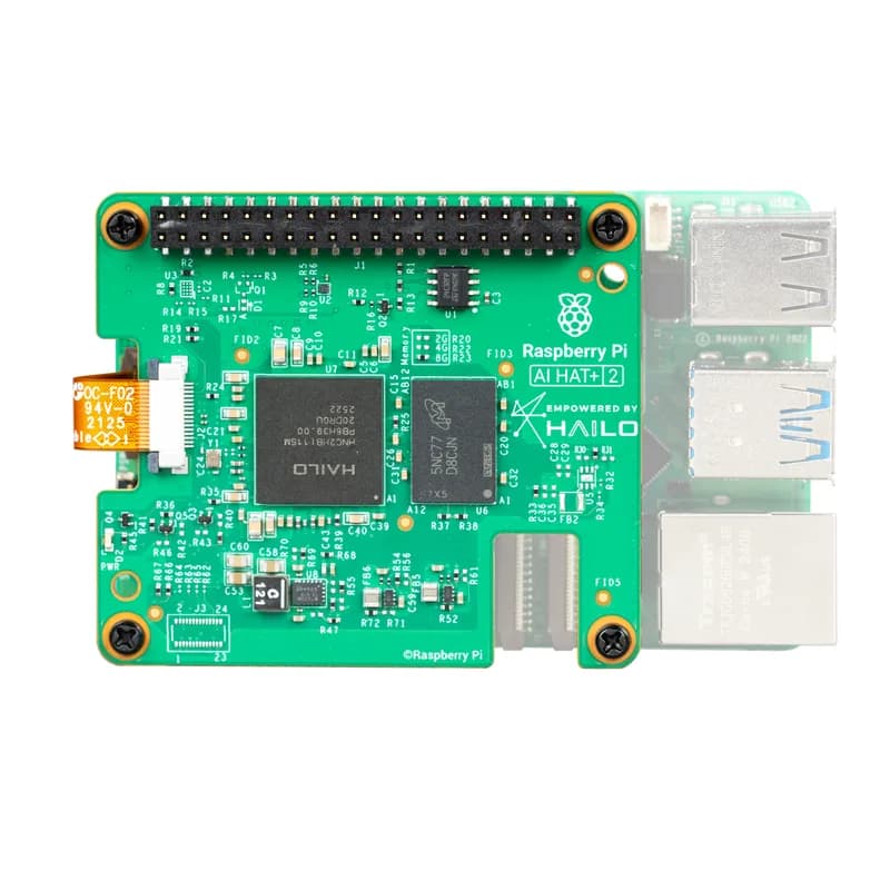 Raspberry Pi AI HAT+ 2 — Hailo‑10H KI-Beschleuniger 8 ГБ ОЗУ