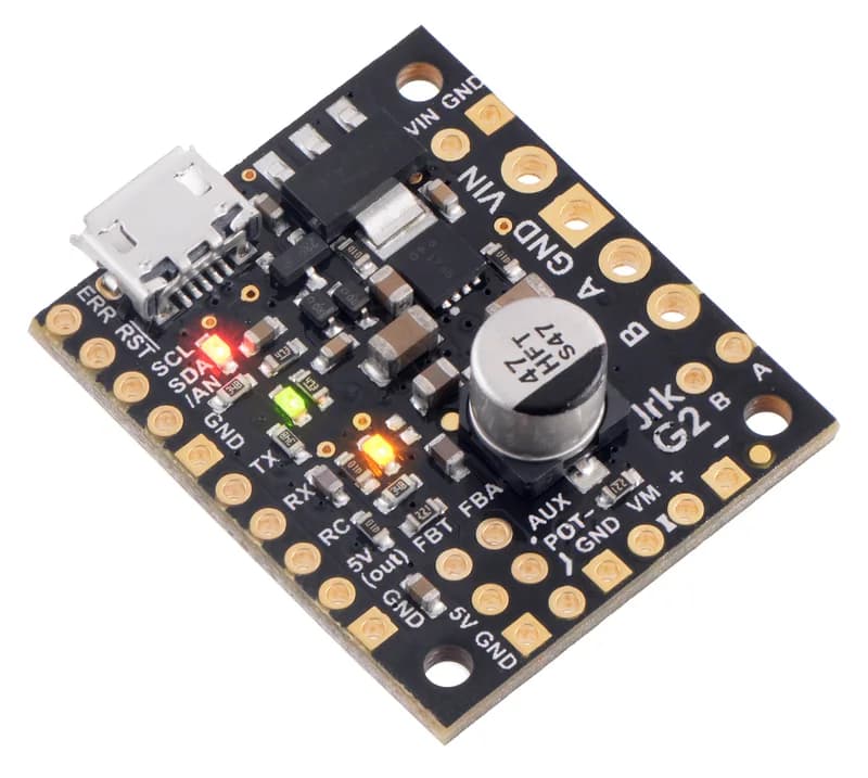 Jrk G2 21v3 USB-контроллер двигателя с обратной связью