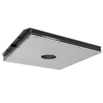 Плоское освещение с отверстием 450x320белое