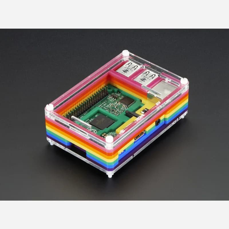 Rainbow Pibow — корпус для Raspberry Pi 2/Model B+/Pi 3