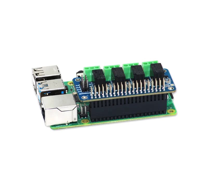 Реле 4 Ноль - 4-канальная релейная плата 3 В для Raspberry Pi