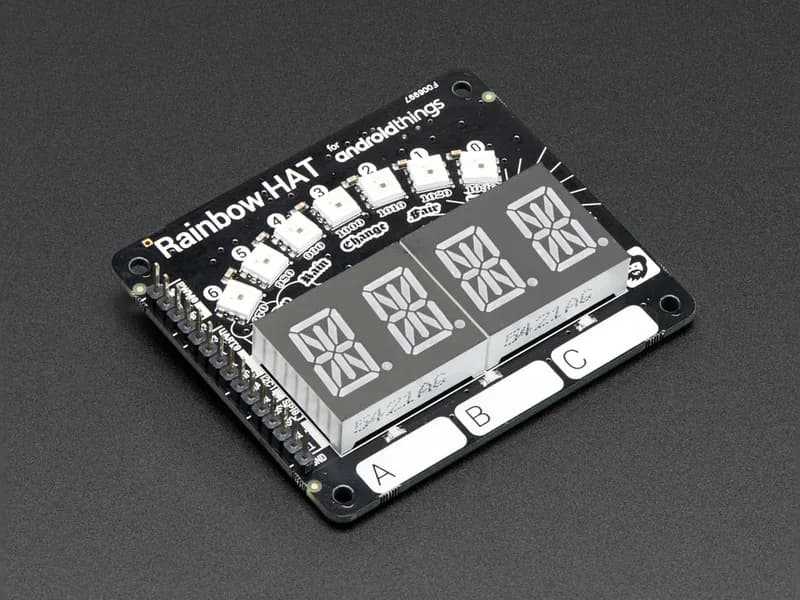 Pimoroni Rainbow HAT для Android Things и Raspberry Pi