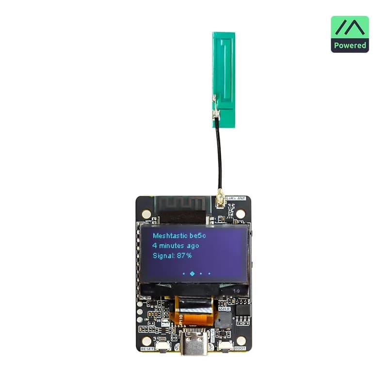 Приемопередатчик сигнала ThinkNode M2 Meshtastic (LoRa) с 1,3-дюймовым OLED-дисплеем с питанием от ESP32-S3 (без батареи)