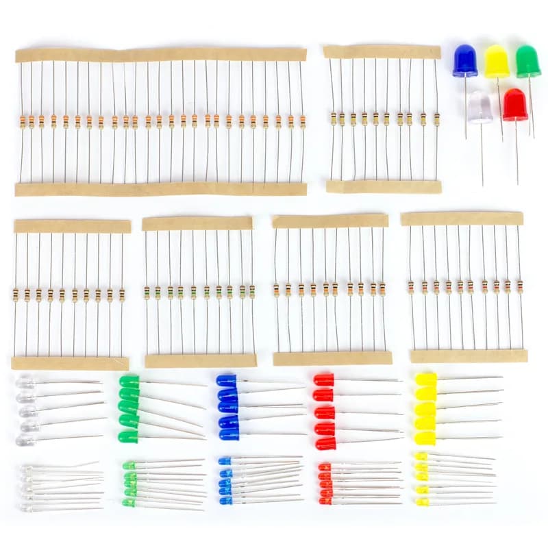 Maker Essentials — светодиоды и резисторы