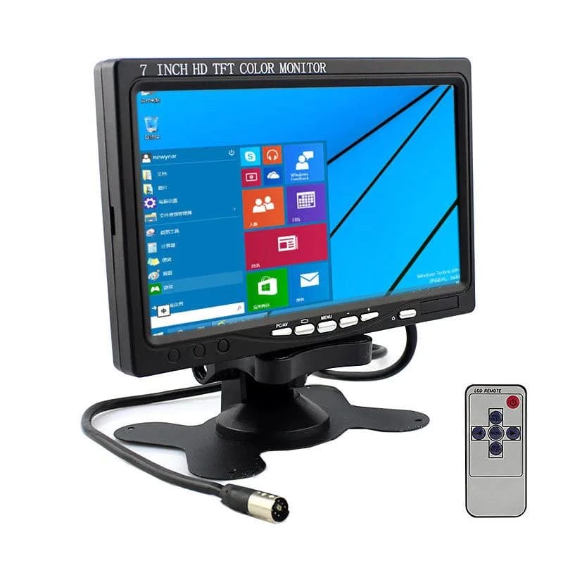 RR070 7-дюймовый VGA/AV-дисплей 1024x600 для Raspberry Pi B/B+/2B/3B/4B/5