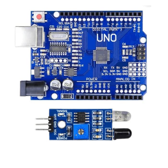 ИК-датчик приближения с SMD UNO, совместимый с Arduino