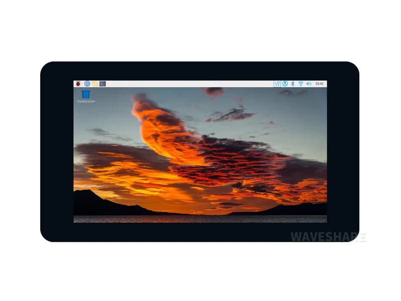 Емкостный сенсорный экран IPS, 7 дюймов, DSI, 800 x 480, без корпуса
