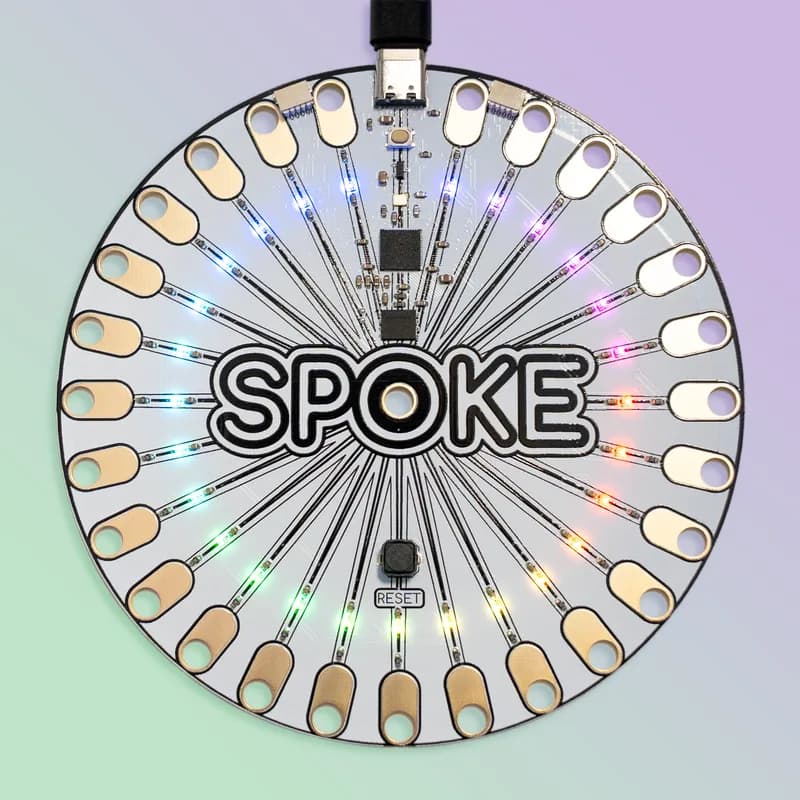 SPOKE — плата емкостного сенсорного контроллера