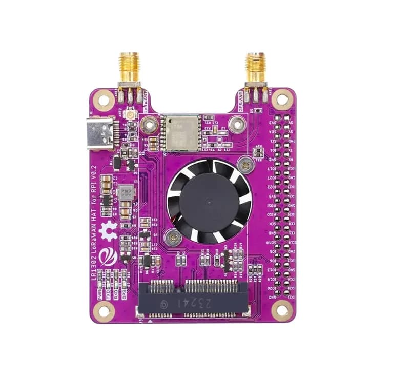LR1302 Шляпа LoRaWAN для модуля дальнего действия RPi SX1302