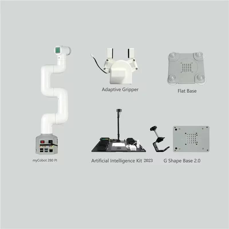 Elephant Robotics: myCobot 280 2023 Универсальный робот с 6 степенями свободы для совместной работы