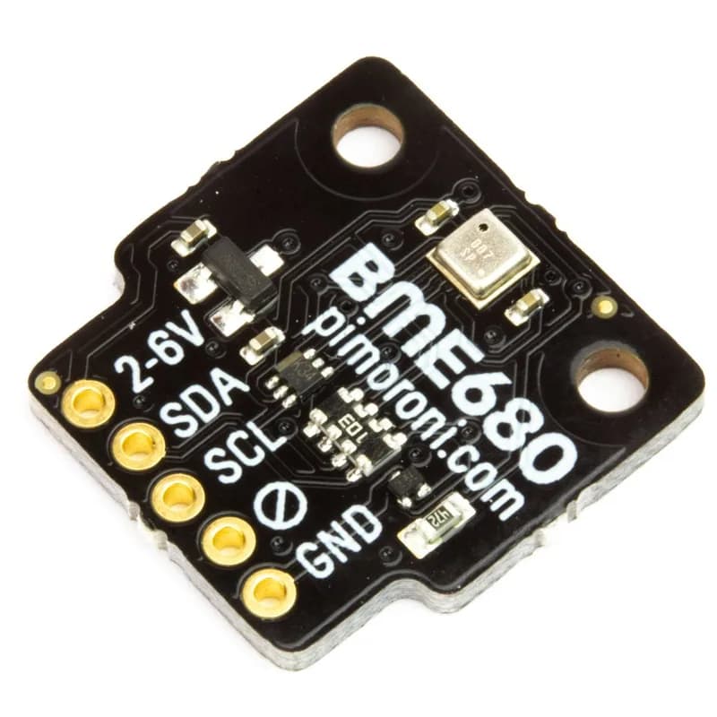 Pimoroni BME680 Breakout - Датчик качества воздуха, температуры, давления, влажности - индивидуальный