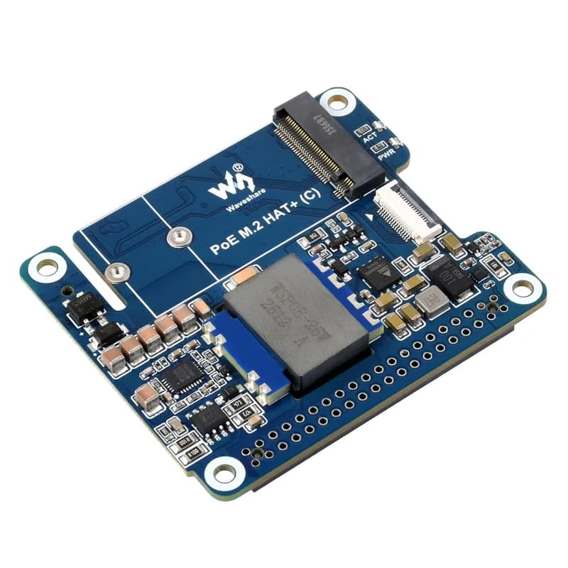 PoE M.2 HAT+ (C) для Raspberry Pi 5