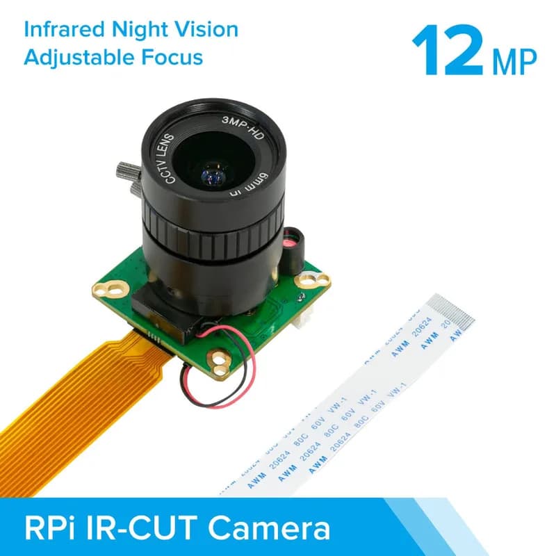 Arducam IMX477 ИК-камера HQ 6 мм CS Raspberry Pi