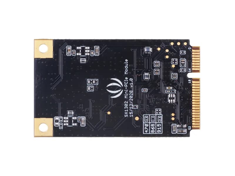 WM1302 Модуль шлюза LoRaWAN (SPI) - EU868, на базе концентратора LoRa Semtech SX1302