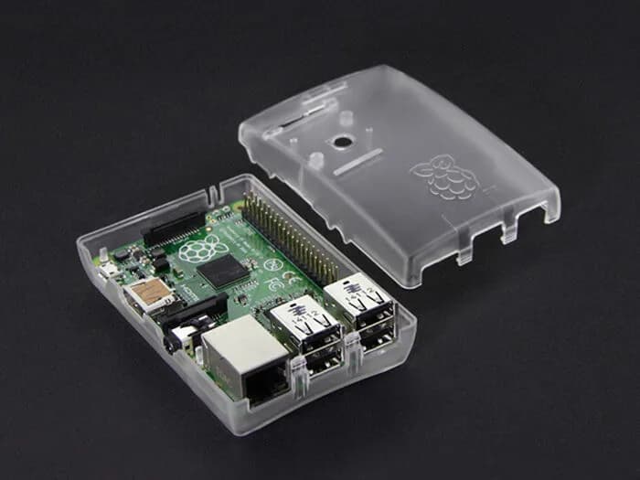 Корпус Arc для Raspberry Pi 3B и 3B+ — прозрачный
