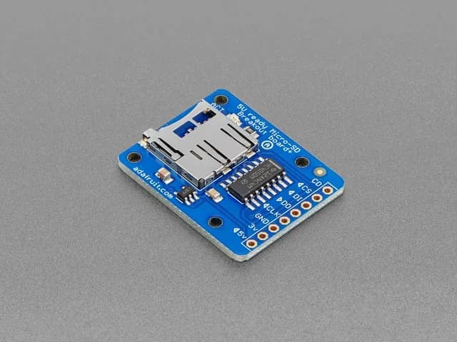 Коммутационная плата для карты MicroSD+