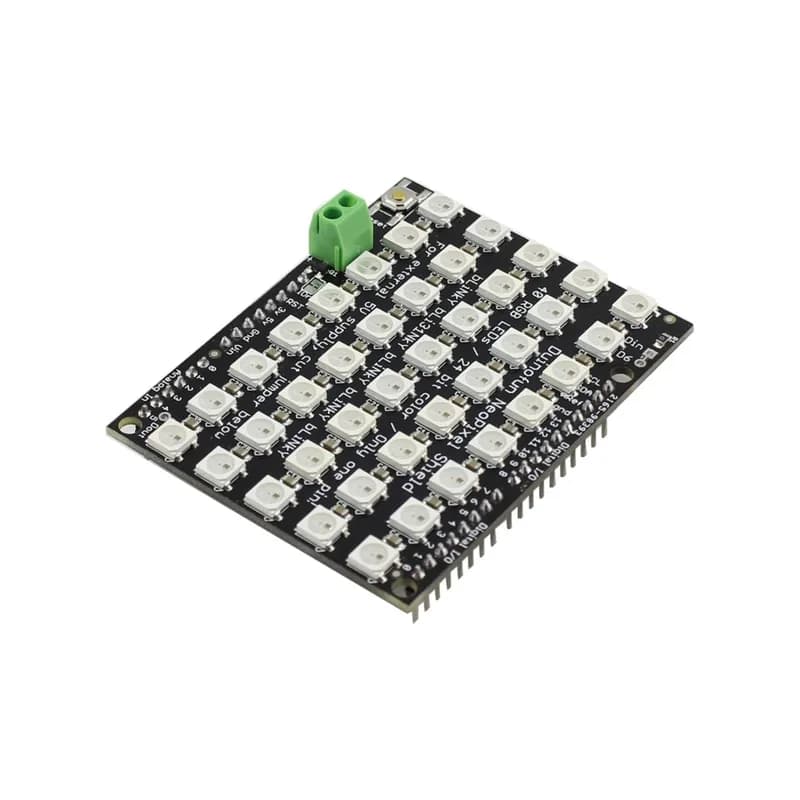 NeoPixel Shield - WS2812 RGB светодиодная матрица