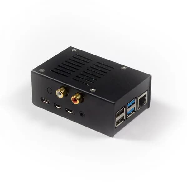 Стальной корпус для HiFiBerry DAC+/ADC, Pi 4, V2